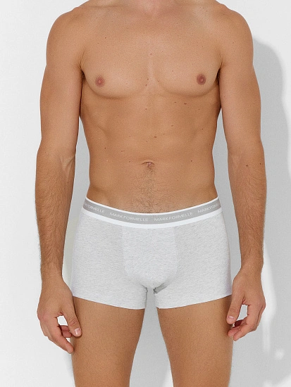 картинка Трусы боксеры мужские серые от магазина мужской одежды Mark Formelle