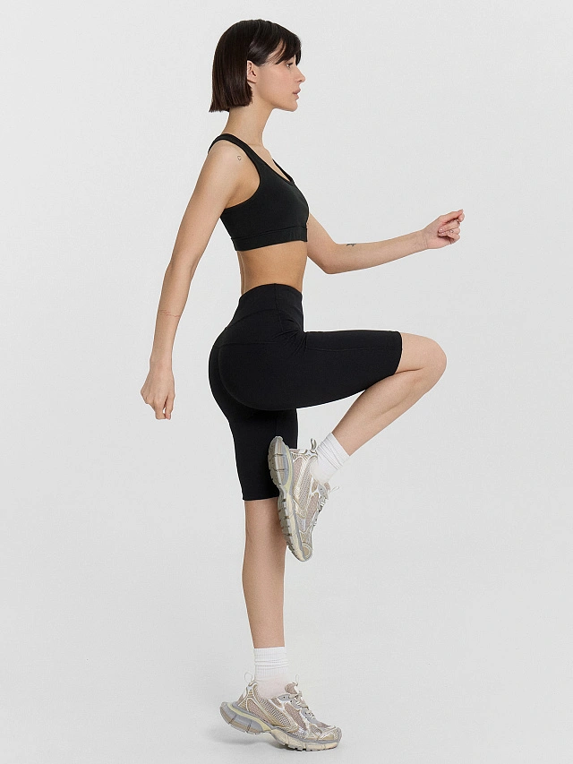 Велосипедки с высокой линией талии - 7