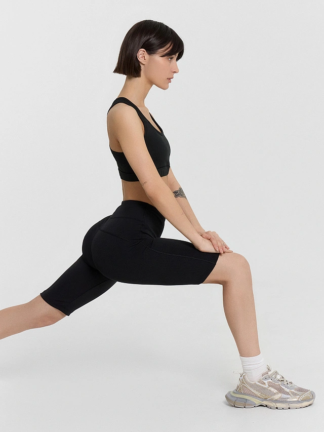 Велосипедки с высокой линией талии - 8