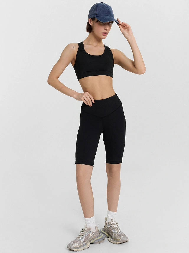 Велосипедки с высокой линией талии - 9