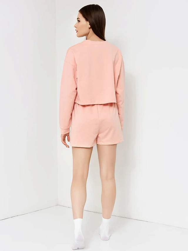 КОМПЛЕКТ ЖЕНСКИЙ (ДЖЕМПЕР, ШОРТЫ) - 3