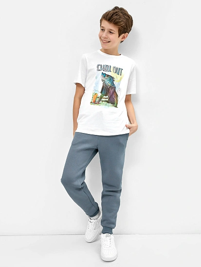 картинка Брюки для мальчиков теплые серые от магазина одежды для мальчиков от бренда Mark Formelle