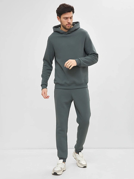 картинка Теплый комплект (худи и брюки) в расцветке "тайга" от магазина мужской одежды Mark Formelle