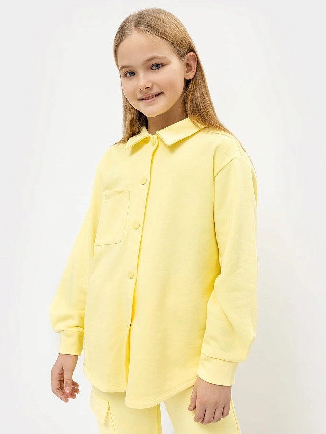 Жакет для девочек в желтом цвете - 2