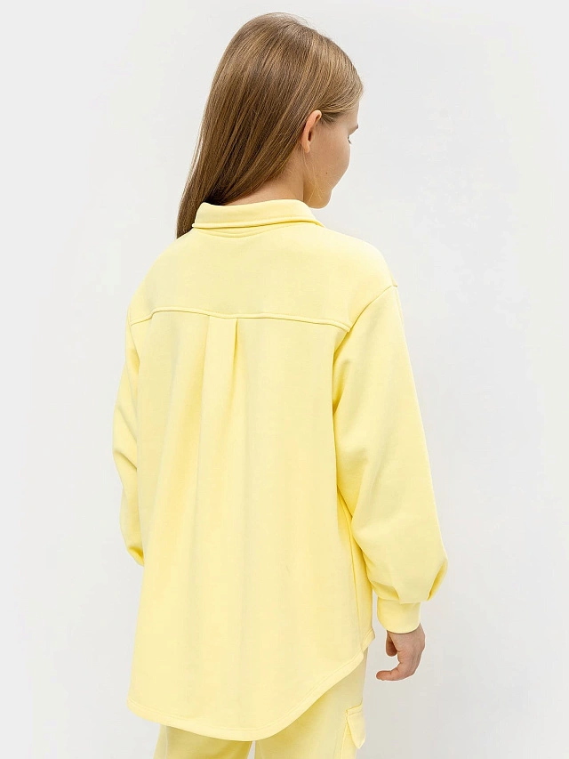Жакет для девочек в желтом цвете - 3
