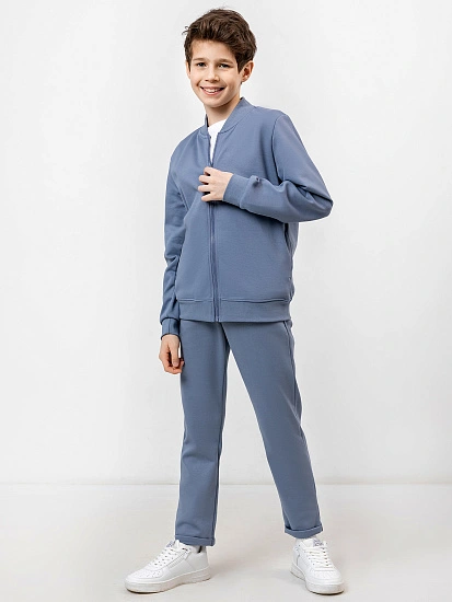 картинка Жакет для мальчиков в синем цвете от магазина одежды для мальчиков от бренда Mark Formelle