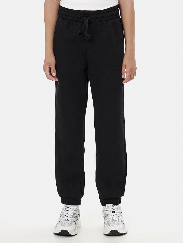 Брюки-джоггеры для мальчиков в черном цвете - 3