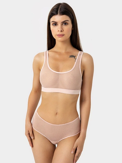 картинка Бюстье женское в розовом оттенке  от магазина стильной одежды Mark Formelle