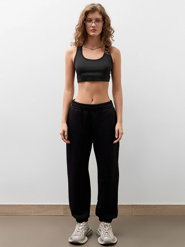 Брюки женские черные - 7