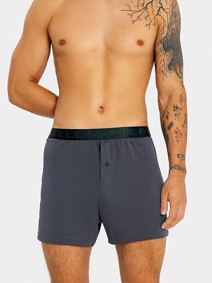 картинка Трусы мужские шорты в сером оттенке от магазина мужской одежды Mark Formelle