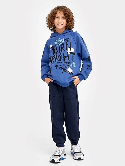 картинка Брюки для мальчиков темно-синие от магазина одежды для мальчиков от бренда Mark Formelle