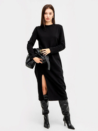 картинка Платье женское в черном цвете  от магазина стильной одежды Mark Formelle