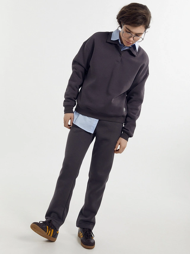 Брюки женские в сером цвете - 6