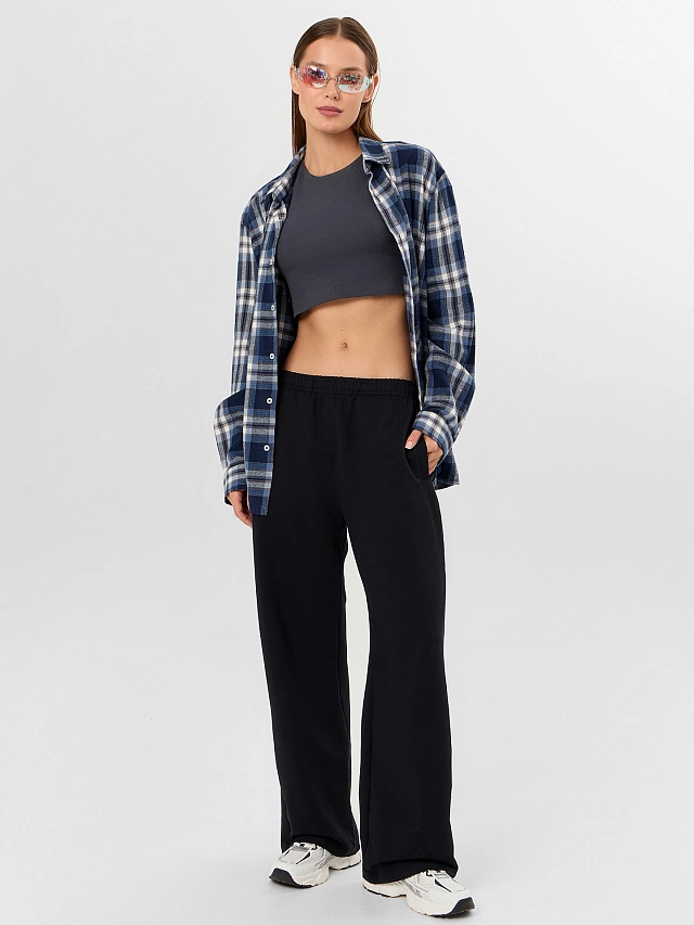 Брюки женские черные - 10