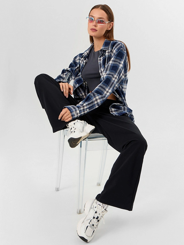 Брюки женские черные - 12