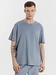 Футболка мужская в сером цвете
