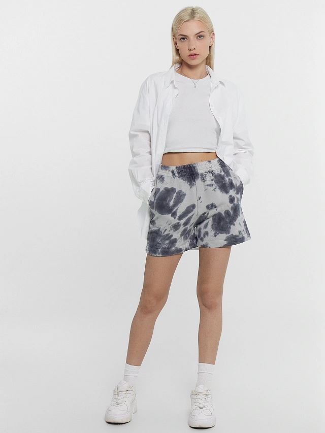 Футболка женская светло-серая - 3