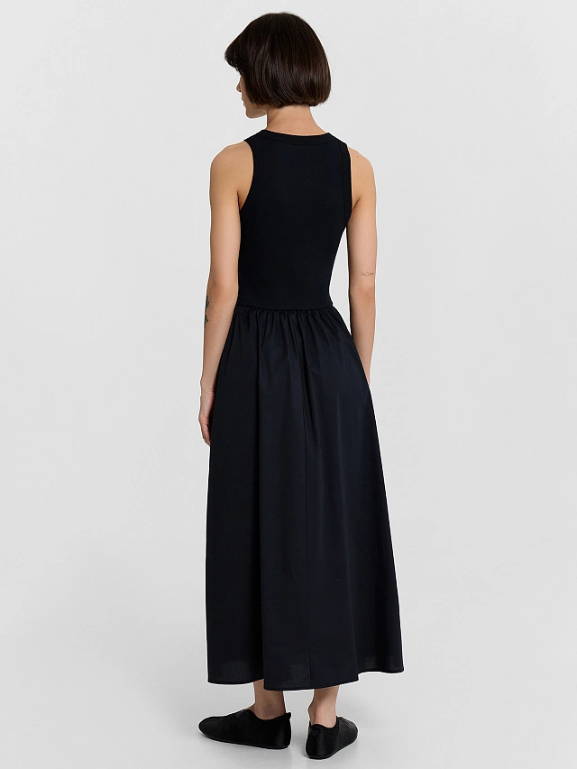 Сарафан женский в черном цвете - 2