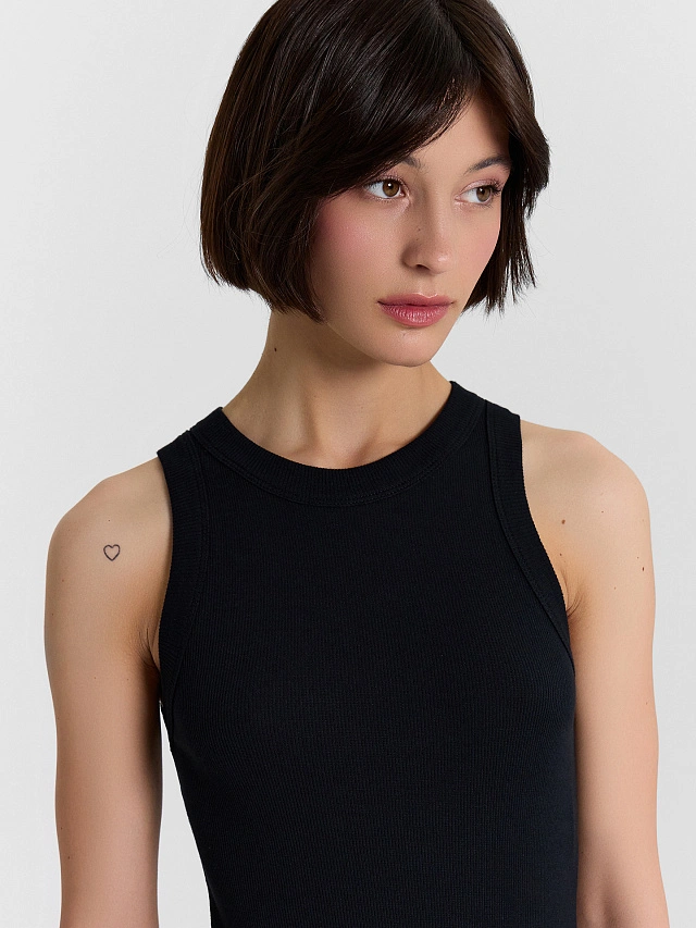 Сарафан женский в черном цвете - 3