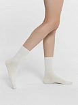 Носки женские в молочном цвете