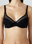 Бюстгальтер женский в черном цвете