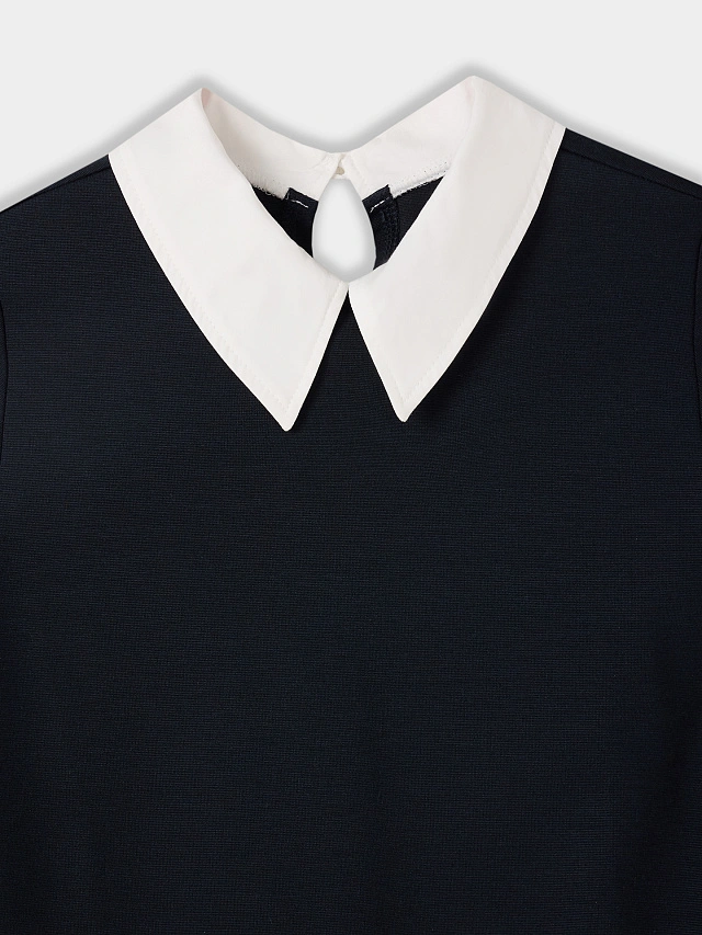 Платье для девочек в синем цвете - 10