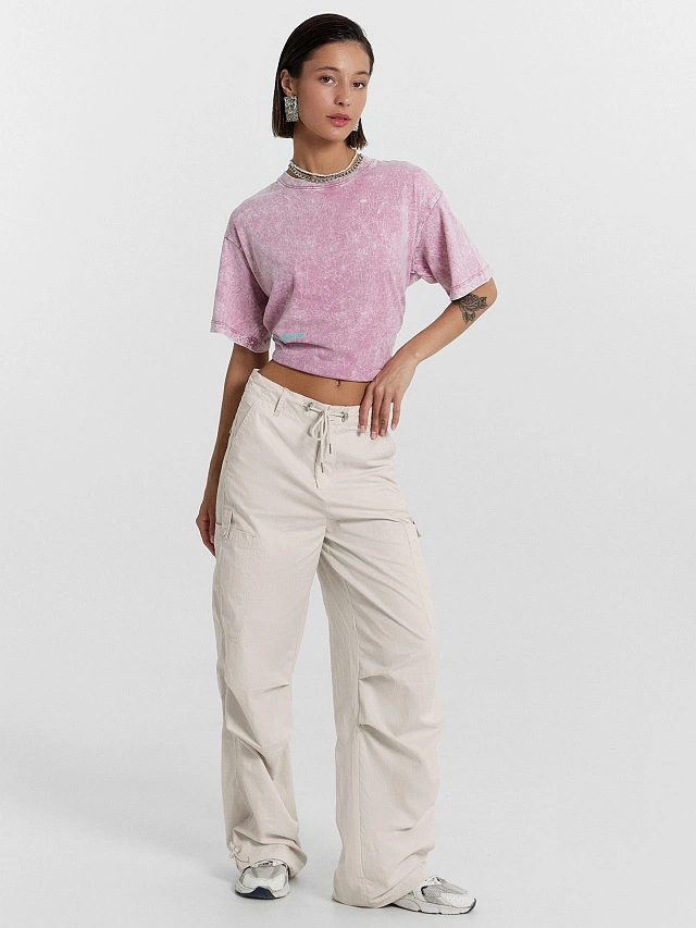 Брюки женские в бежевом цвете - 11