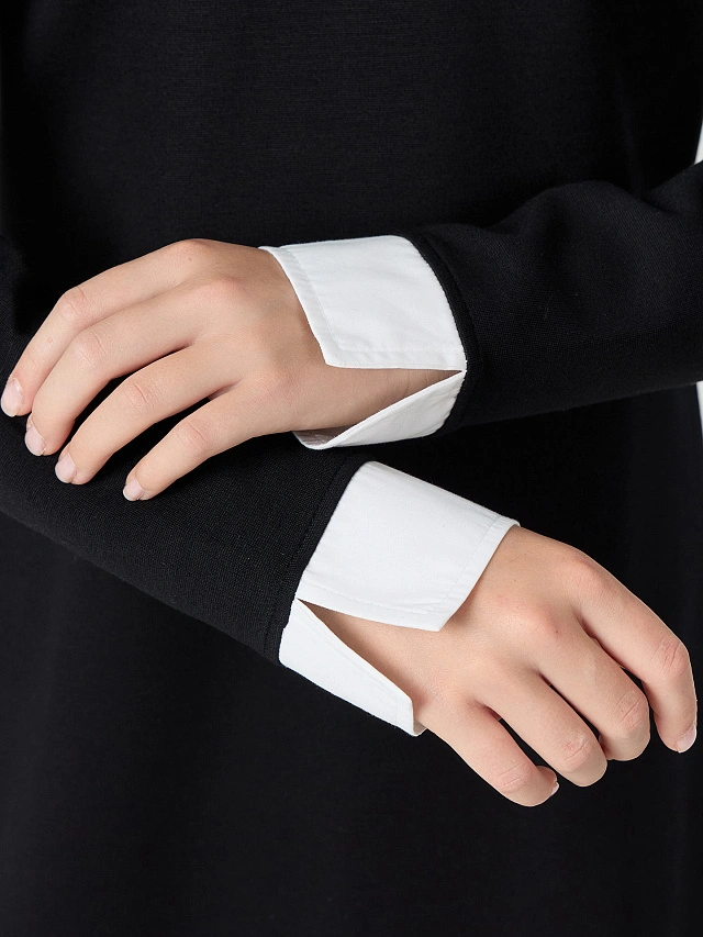 Платье для девочек в черном цвете - 5