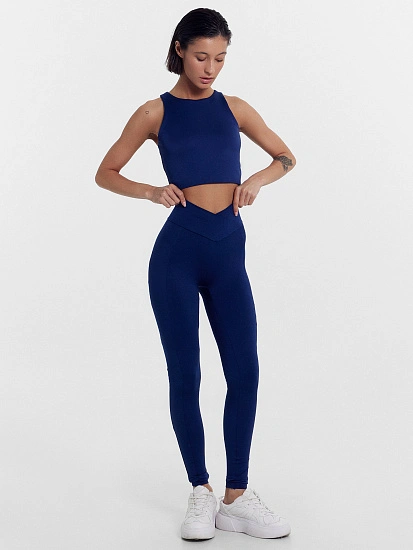 картинка Брюки женские в синем цвете  от магазина стильной одежды Mark Formelle