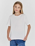 Футболка для девочек в белом цвете