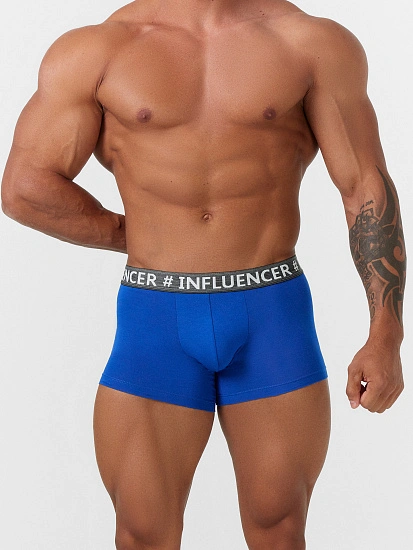 картинка Трусы мужские боксеры синие  от магазина мужской одежды Mark Formelle