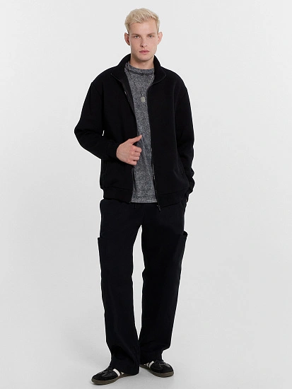 картинка Брюки мужские в черном цвете  от магазина мужской одежды Mark Formelle