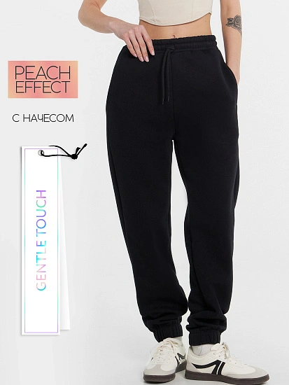 картинка Теплые брюки женские черные от магазина стильной одежды Mark Formelle