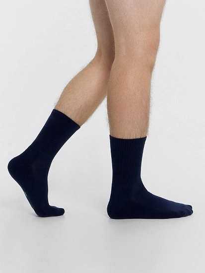 картинка Носки мужские темно-синие  от магазина мужской одежды Mark Formelle