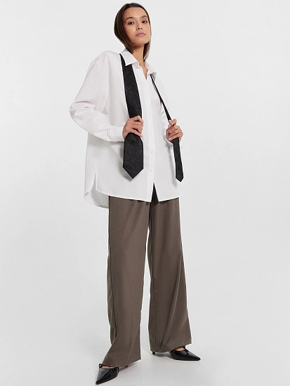 картинка Брюки женские в сером цвете  от магазина стильной одежды Mark Formelle