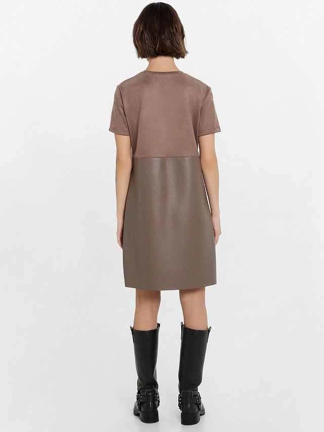 Платье женское бежевое - 2