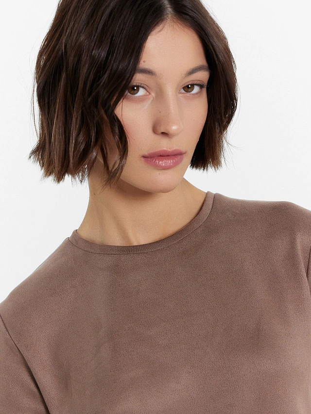 Платье женское бежевое - 4