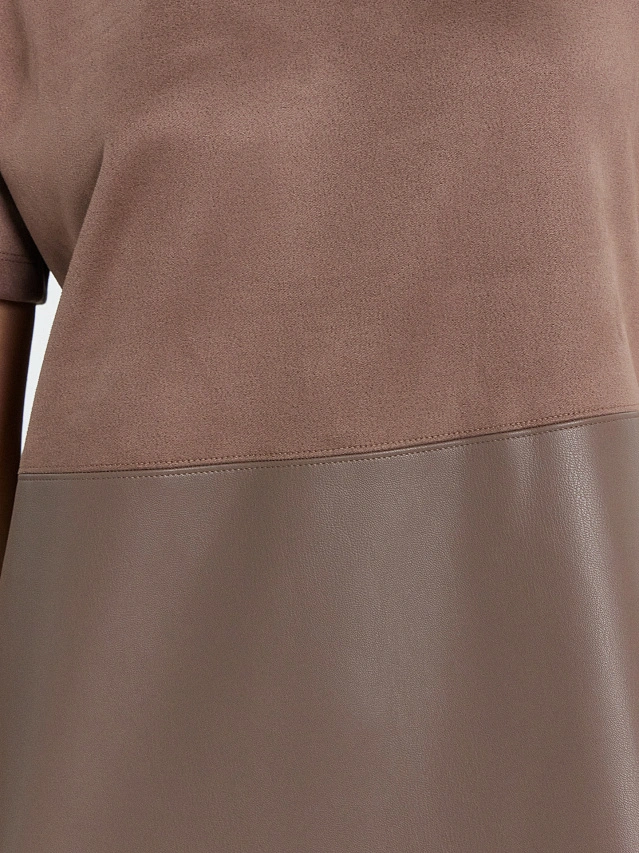 Платье женское бежевое - 5