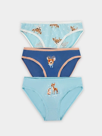 Набор трусов для девочек, 3 шт