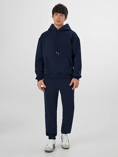 картинка Теплый костюм мужской синий с начесом от магазина мужской одежды Mark Formelle