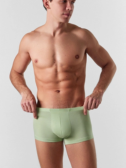 картинка Трусы боксеры мужские салатовые от магазина мужской одежды Mark Formelle