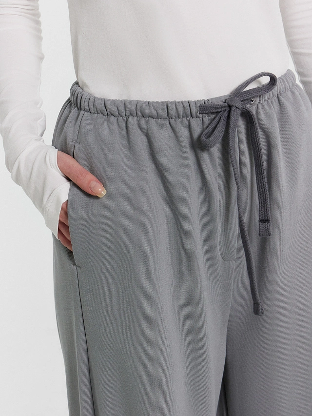 Брюки женские серые - 6