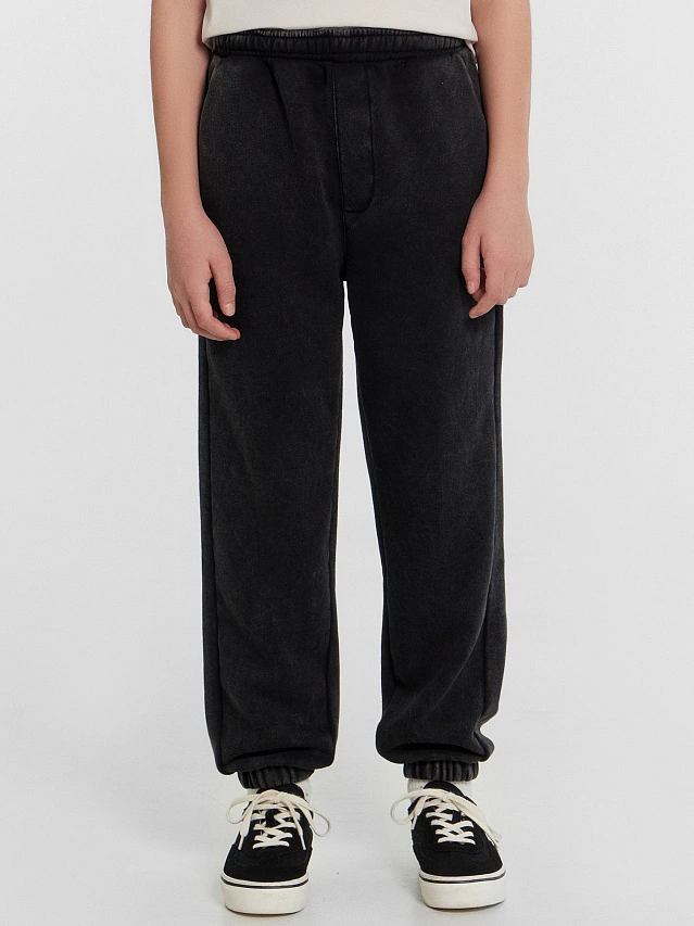 Брюки для мальчиков черные - 2