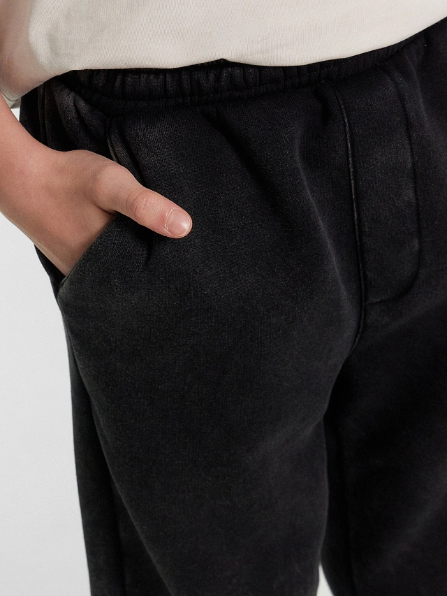 Брюки для мальчиков черные - 5