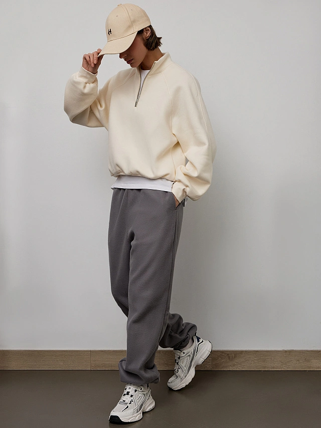 Брюки женские спортивные серые - 8