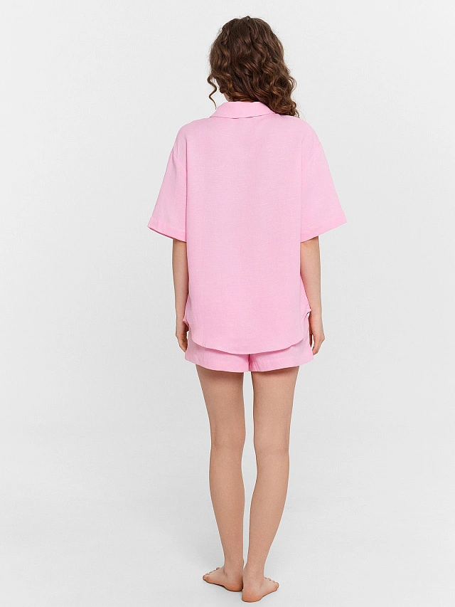 Женская пижама розовая - 3
