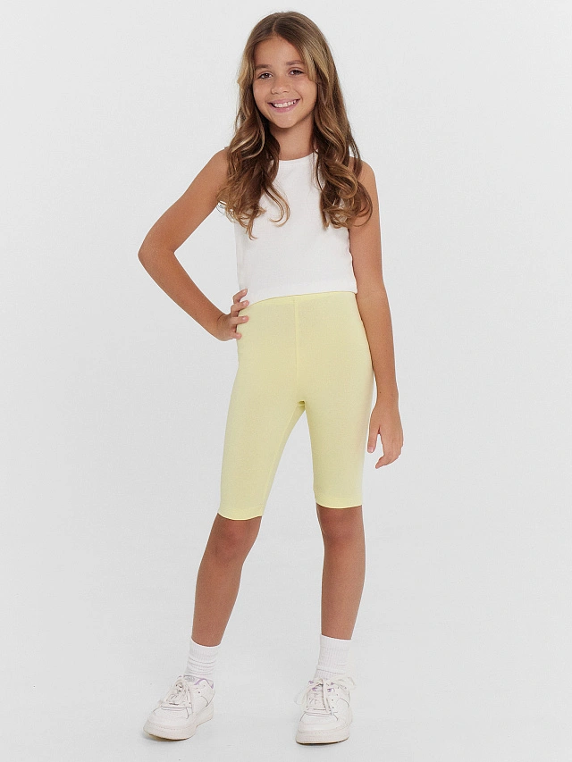 Шорты велосипедки для девочек в наборе, 2 шт - 3