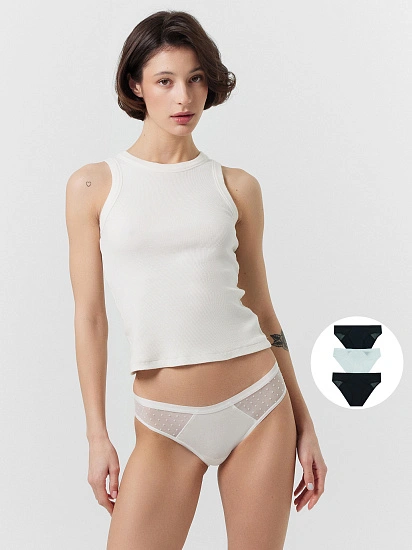 картинка ТРУСЫ ЖЕНСКИЕ (3ШТ.) от магазина стильной одежды Mark Formelle