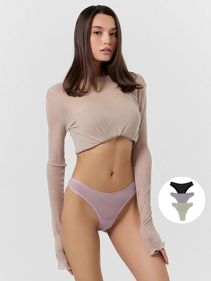 картинка ТРУСЫ ЖЕНСКИЕ (3ШТ.) от магазина стильной одежды Mark Formelle