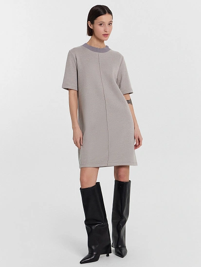 картинка Платье женское серое от магазина стильной одежды Mark Formelle
